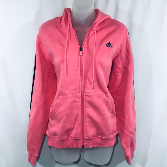 pink and black adidas sweatshirt